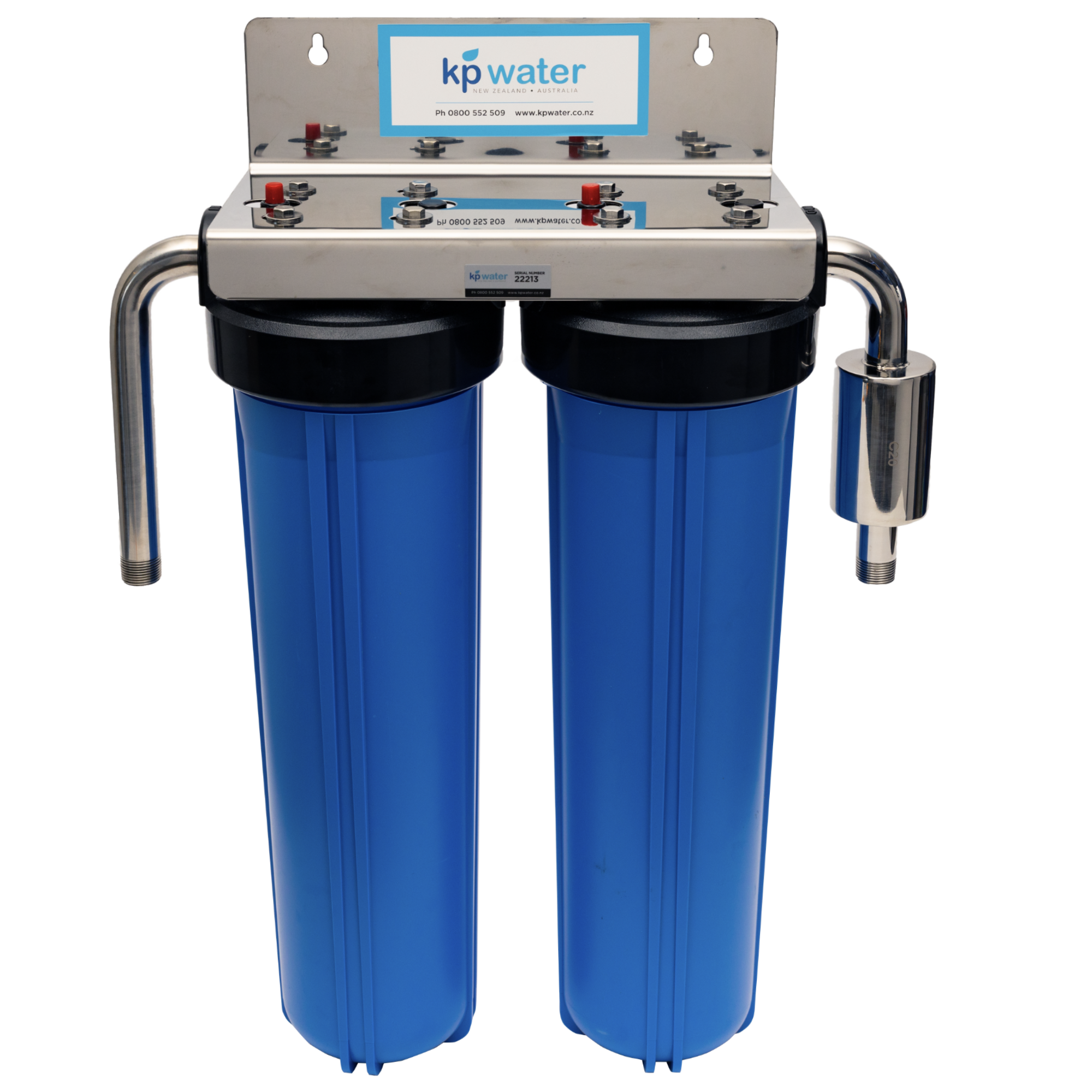 Large Water Filter with Virtual Ionizer